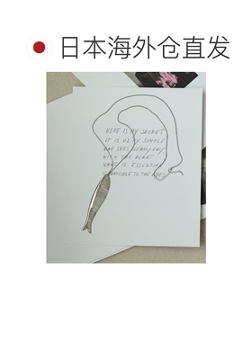 日本直邮ear PAPILLONNER 女士 金属鱼形吊坠项链【付后1h可退】