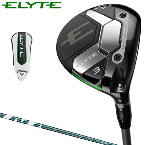 Callaway 日本 ELYTE Elite 球道木 VENTUS GREEN 50 适 - 图3