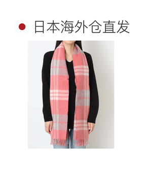 日本直邮Mackintosh 羊毛粗纺厚款披肩斗篷外套 70×190厘米 格子