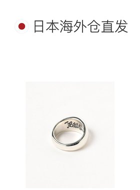 1h可退 日本直邮Bill Wall Leather 银925材质 小徽章男戒  79010