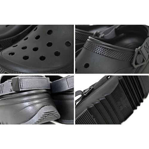 crocs HIKER XSCAPE CLOG208365-001户外凉鞋厚底鲨鱼休闲-图2