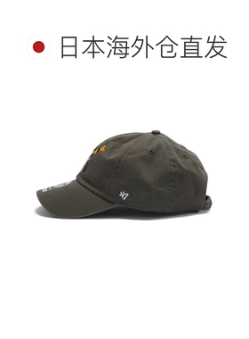 日本直邮Disney 迪士尼 '47 高飞 Logo 帽子 男女通用 成人款 炭