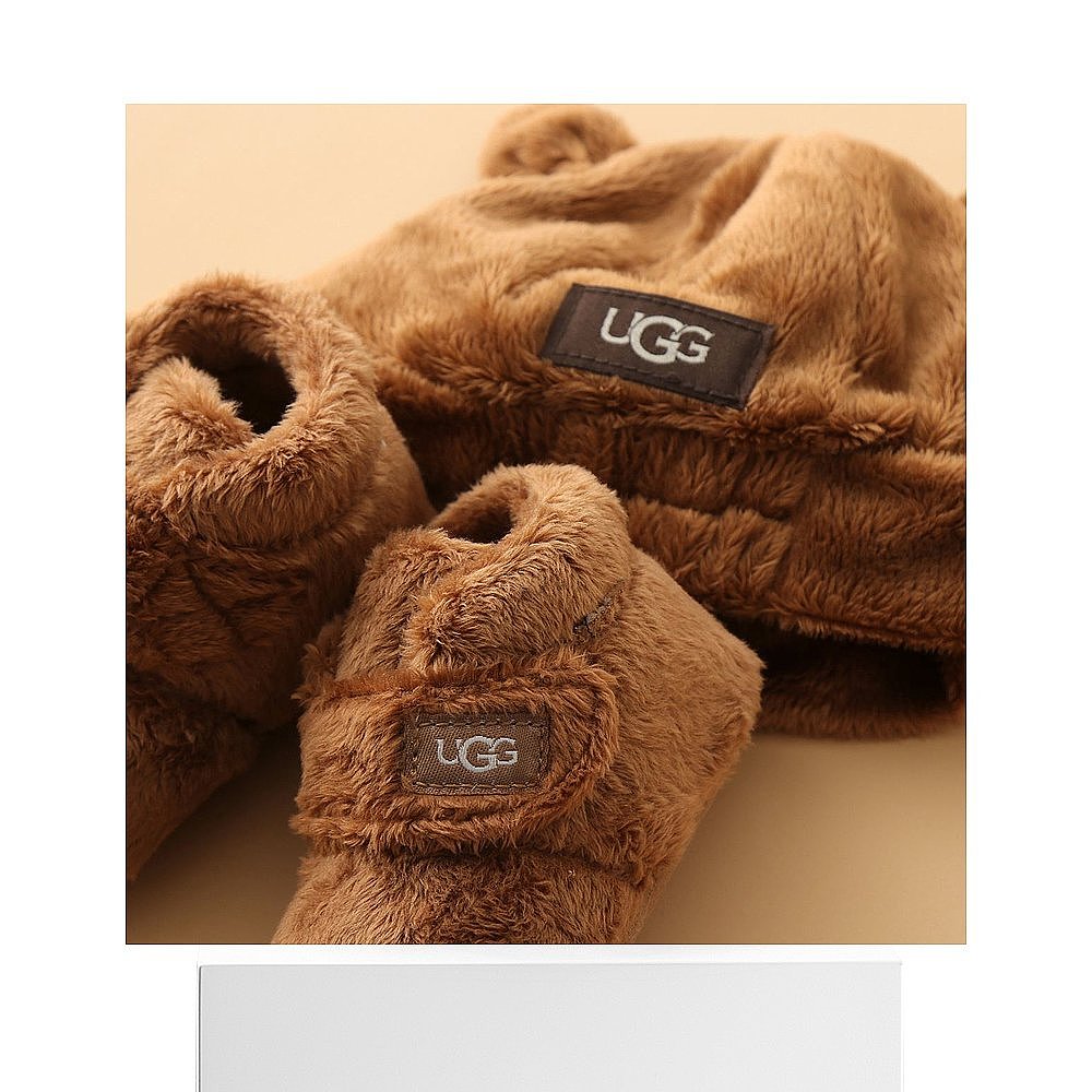 日本直邮UGG BABY UGG 婴儿鞋针织帽 2件套 BIXBEE AND BEANIE 11