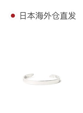 1h可退 日本直邮NORTH WORKS男士专注手工银制复古拼接设计手链 1