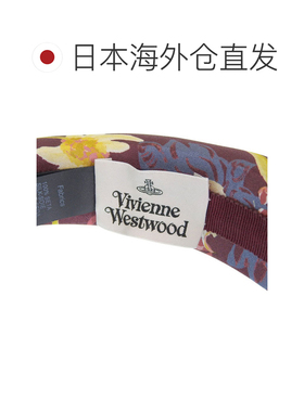 日本直邮Vivienne Westwood 配饰 女士发带 丝绸 酒红色 多色 FOL