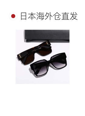 日本直邮SAINT LAURENT 圣罗兰太阳镜 SL M9/F 方形款 SLM9-002