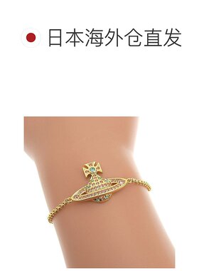 日本直邮Vivienne Westwood 女士手链 金色 JACK BAS RELIEF BRAC
