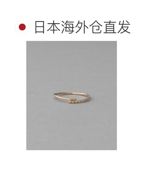 日本直邮ete 女士K10YG钻石戒指 721183配饰