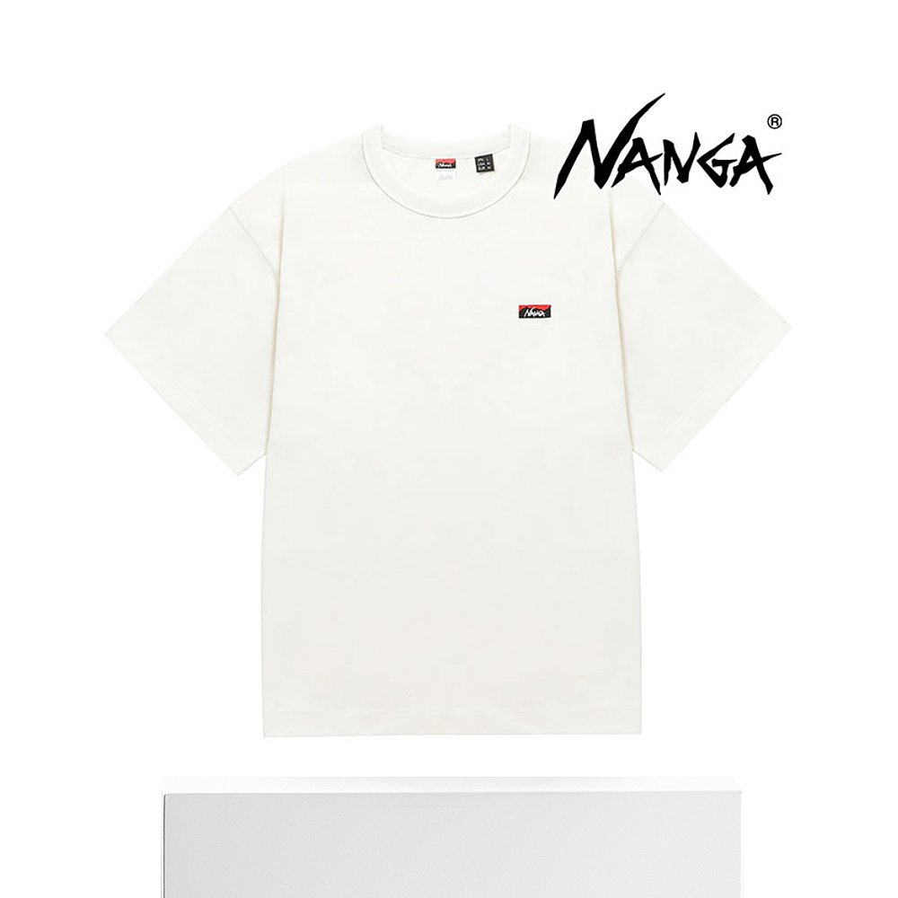 日本直邮 NANGA 男式 Eco Hybrid Box 刺绣 T恤 NW2411-1G804-A S - 图3