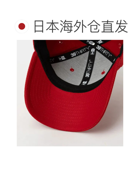 日本直邮NEW ERA NE1121 39THIRTY 钻石纹弹力帽 猩红色