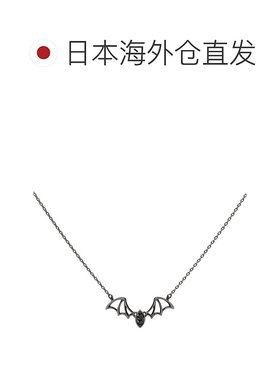 日潮跑腿MIKIMOTO御木本 新款女小众设计感轻奢锁骨链黑色蝙蝠简