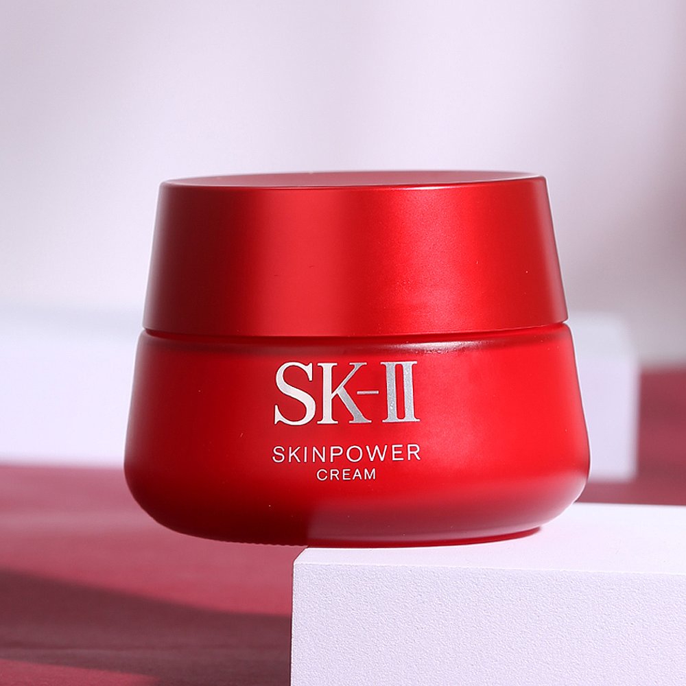 天猫国际日本直购日本直邮SK-II大红瓶面霜肌源修护紧致精华霜提亮乳液 80g/瓶3
