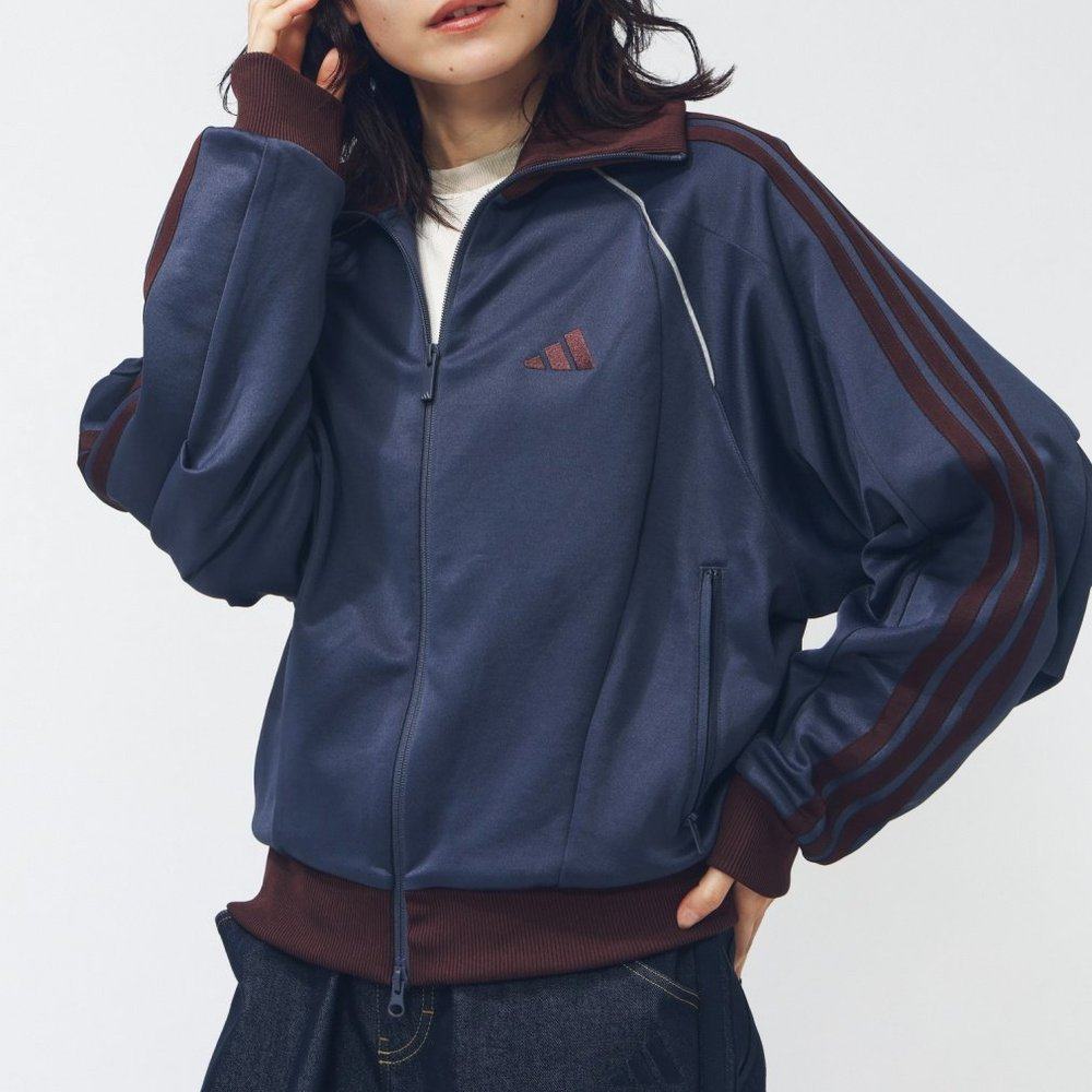 日本直邮adidas 女士长袖运动夹克 STSV 运动上衣[KA0923 KA0922,淘宝优惠券,粉丝福利购,淘宝优惠卷