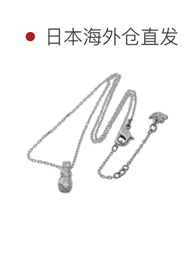 SWAROVSKI 施华洛世奇 女士镂空天鹅吊饰项爆款生日项链金色珍珠