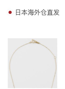 日潮 agete 阿卡朵【限定款】K18钻石项链（0.09ct）白色 均码