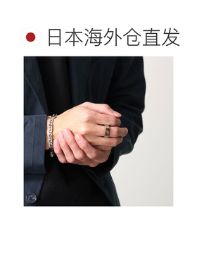 日本直邮FENDI BAGUETTE 戒指 7AJ895 B08 男士六边形 FF 标志戒