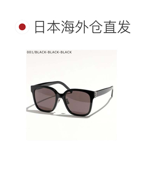 日本直邮SAINT LAURENT 太阳镜 SL M105/F 威灵顿型 006 黑色 黑