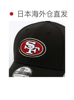 日本直邮NEW ERA 3930 NFL 旧金山49人队 黑色帽子