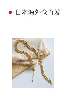 1h可退 日本直邮TONE SELECT GOODS 女士K18镀金三链球链项链 TK1