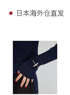 1h可退 日本直邮GALLARDAGALANTE 女士 真鍮树脂珍珠线条设计手环