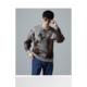1 hour refundable Japan direct mail nano universe men's original pattern crew neck sweater 2024 autumn and winter
