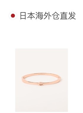 1h可退 日本直邮COACH 蔻驰 女士C扣环铰链手镯 宽松开口设计 送