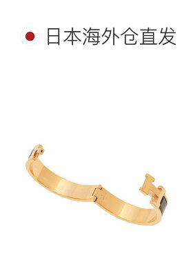 日本直邮爱马仕（HERMES）女士手镯/手环 Click H PM 款 粉色金色