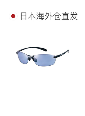 日本直邮SWANS 无气叶片贴合高尔夫超薄镜片型号 黑色配饰太阳镜