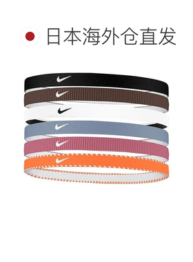日本直邮Nike 耐克运动配件 耐克青少年Flex经典头带6条装