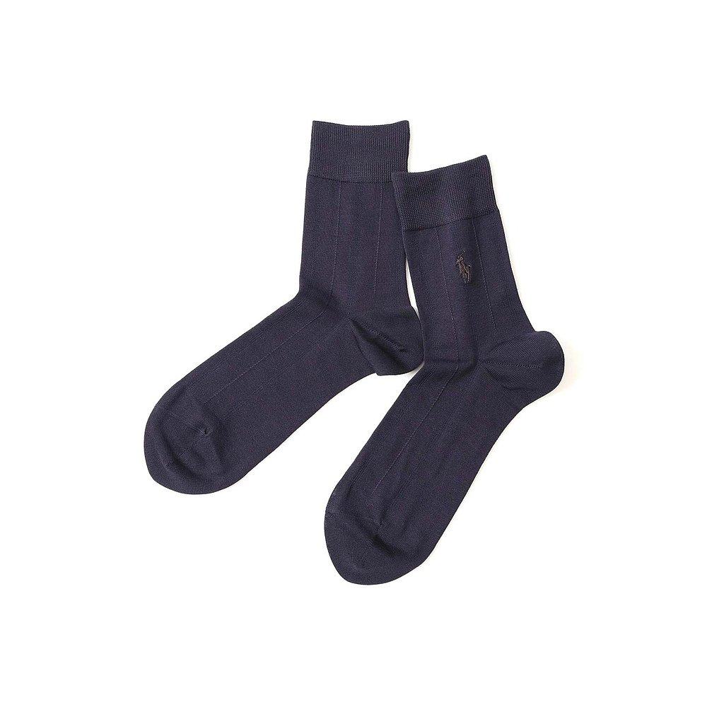 1h可退 日本直邮Polo Ralph Lauren 男装 抗菌防臭立体褶纹中筒商,淘宝优惠券,粉丝福利购,淘宝优惠卷