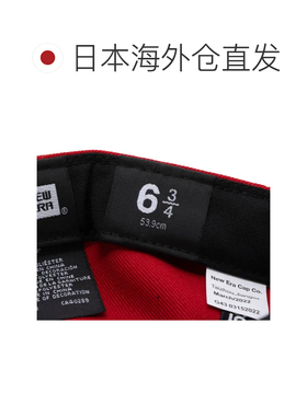 日本直邮NEW ERA 红人棒球帽 59FIFTY 帽子 红色