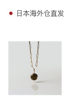 1h可退 日本直邮cui-cui 黑色欧泊项链 K10YG材质 903938cuicui