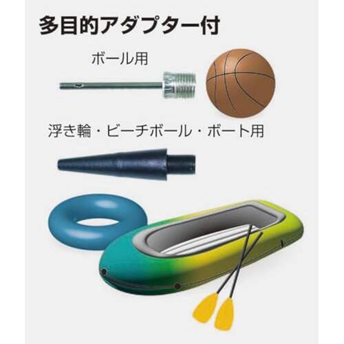 【日本直邮】Captain Stag打气筒塑料款多阀Y-3223 - 图2