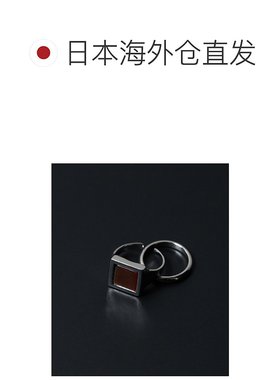 日本直邮WEGO 男女同款双环图案戒指套装 WE24AW09SG0014合金