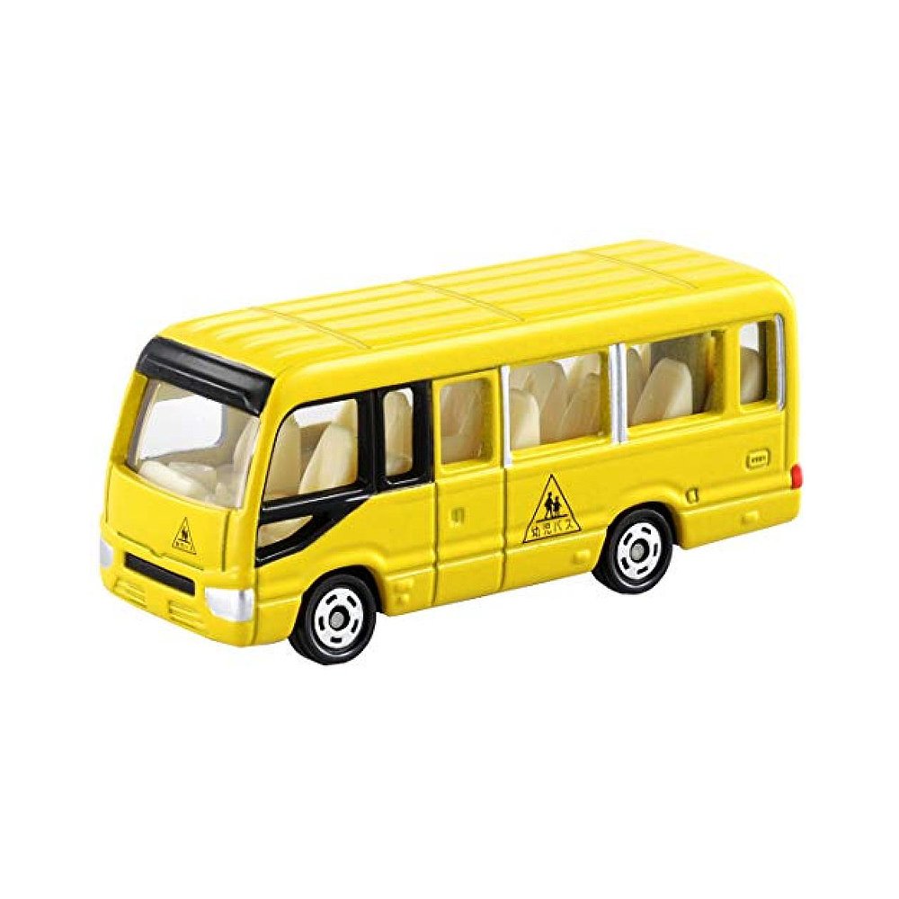 【日本直邮】TOMYTEC多美玩具汽车模型摆件No.49丰田幼儿园巴士黄-图0