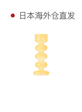 日本直邮Francfranc 图腾花瓶 浅黄色