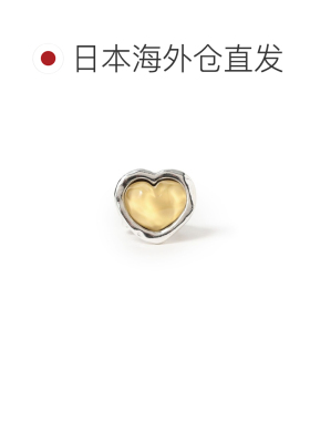 日本直邮Otro Accesorio 女士 波浪心形合金戒指 【付后1h可退】