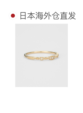 1h可退 日本直邮agete 阿卡朵 K10钻石戒指 10242111454