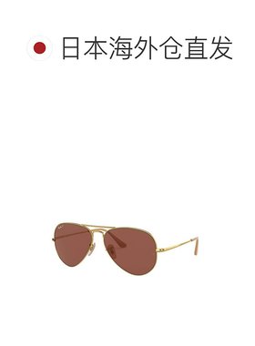 【日本直邮】Ray Ban雷朋墨镜0RB3689 飞行员金边 II 9064AF 紫色