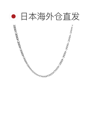 日本直邮Tom Wood 男女通用项链 蝴蝶结链细款 16 英寸 101262 银