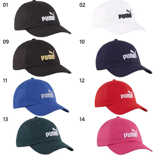 日本直邮Puma ESS No.1 Logo BB 男女士棒球帽刺绣棉质棒球帽带绑 - 图0
