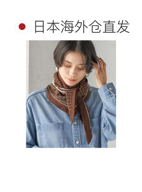 日本直邮SHIPS Judy三角头巾橄榄色围巾方巾