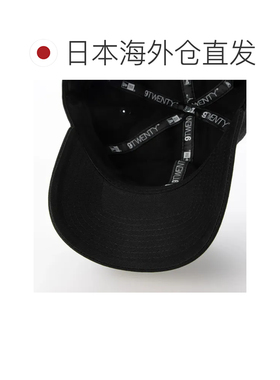 日本直邮New Era 9TWENTY 可调节软顶棒球帽 黑色帽子