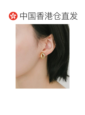自营 官方授权 SMELLY 交叉圆环耳夹耳环金属配饰