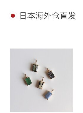 1h可退 日本直邮cui-cui 八角切割彩宝吊坠 K10YG 783716