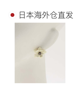 日本直邮UNITED ARROWS green label relaxing 彩色花朵耳环 白色