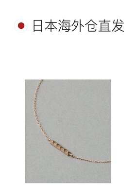 1h可退 日本直邮ete 女士 K10玫瑰金 平衡帅气与柔美的钉饰手链 7