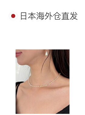 1h可退 日本直邮ROYAL PARTY 女装 迷人彩虹光泽珍珠项链 7553180