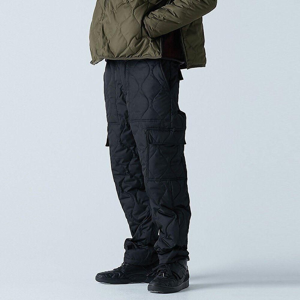 日本直邮TAION 工装羽绒裤M码黑色TAION-132ML-1 - 图2