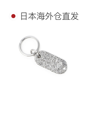日本直邮MM6 Maison Margiela 956 银箔钥匙扣 银色包包挂饰 女士